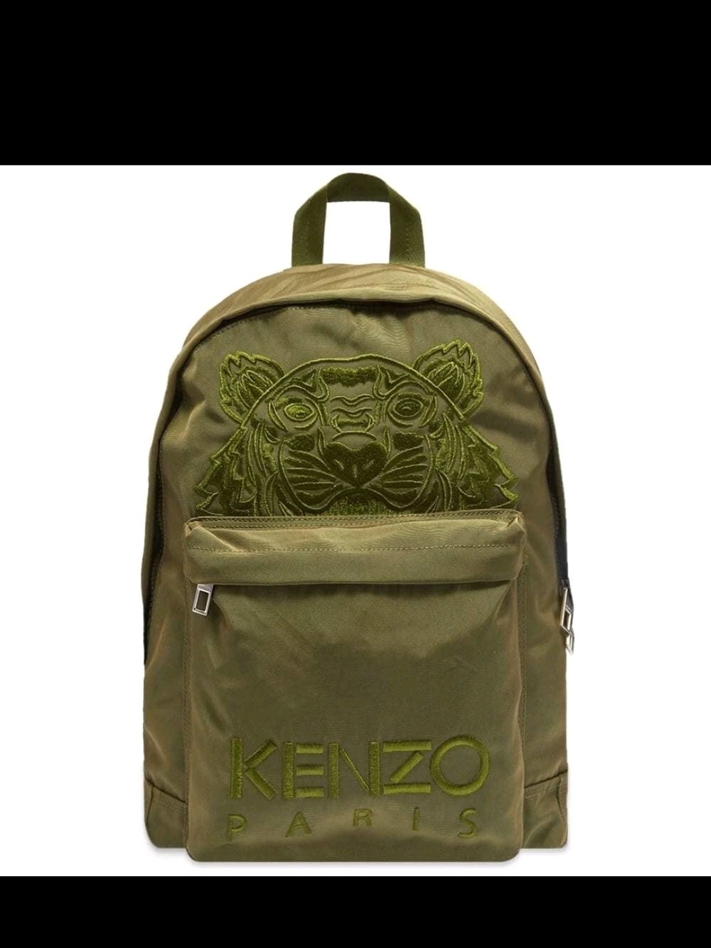 Kenzo Paris Green Tiger Backpack Bag Purse